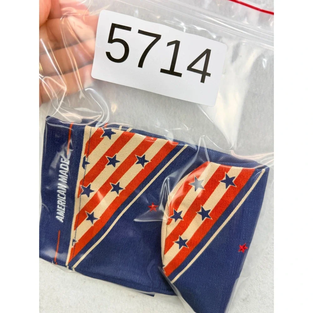 Tito's Handmade Vodka Bottle Bags Set of 2 American Made Patriotic NWT